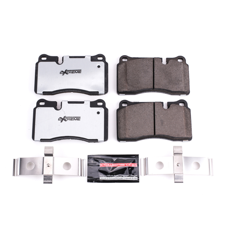 Land Rover Range Rover Brake Pads - Front - PowerStop - Z36 Truck & Tow Carbon-Fiber Ceramic - `06-`09
