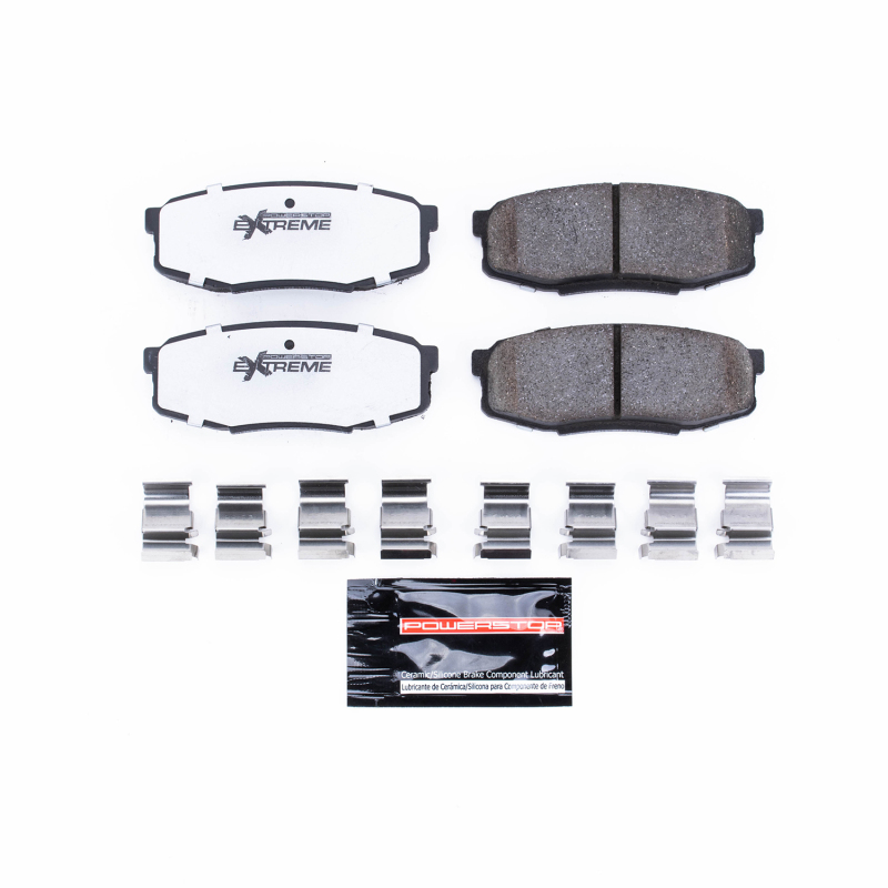 Toyota Land Cruiser Brake Pads - Rear - PowerStop - Z36 Truck & Tow Carbon-Fiber Ceramic - `13-`21