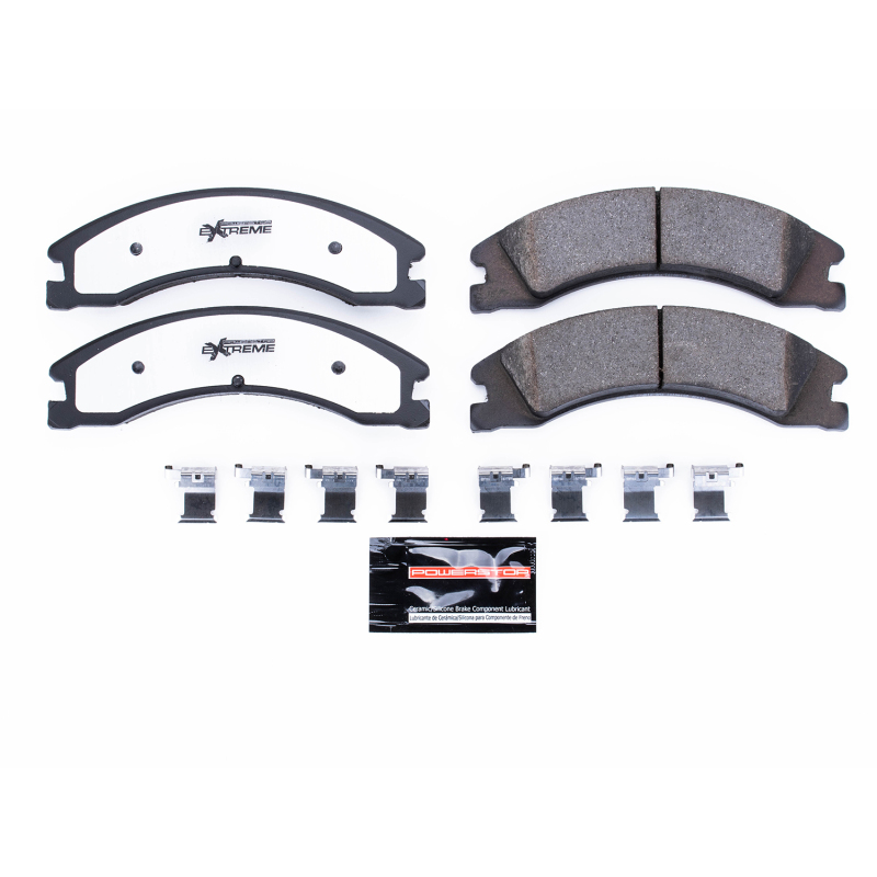 Ford E-450 Super Duty Brake Pads - Rear - PowerStop - Z36 Truck & Tow - `08-`19