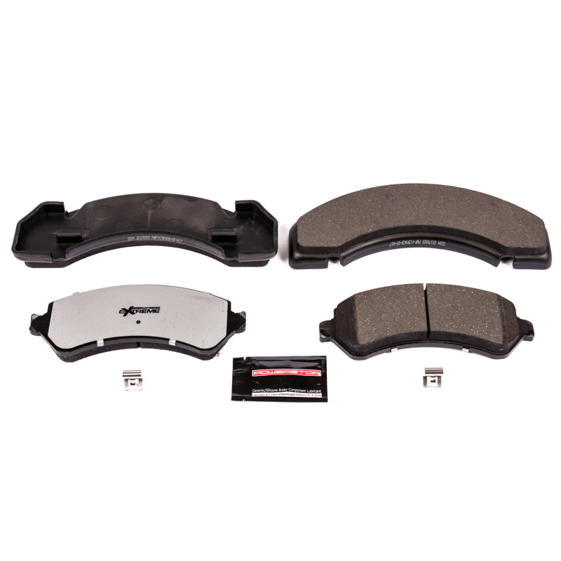 Chevrolet C3500HD Brake Pads - Front or Rear - PowerStop - Z36 Truck & Tow Carbon-Fiber Ceramic - `94-`00