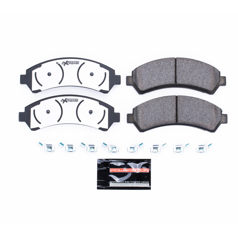 Chevrolet Blazer Brake Pads - Front - PowerStop - Z36 Truck & Tow Carbon-Fiber Ceramic - `97-`05