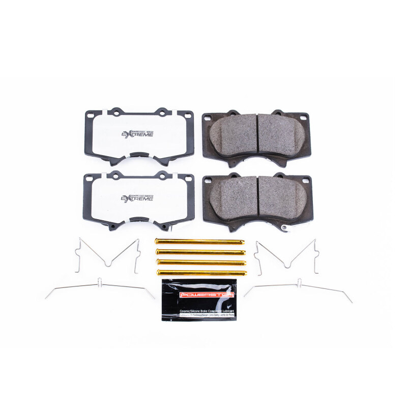 Toyota 4Runner Brake Pads - Front - PowerStop - Z36 Truck & Tow - `10-`19
