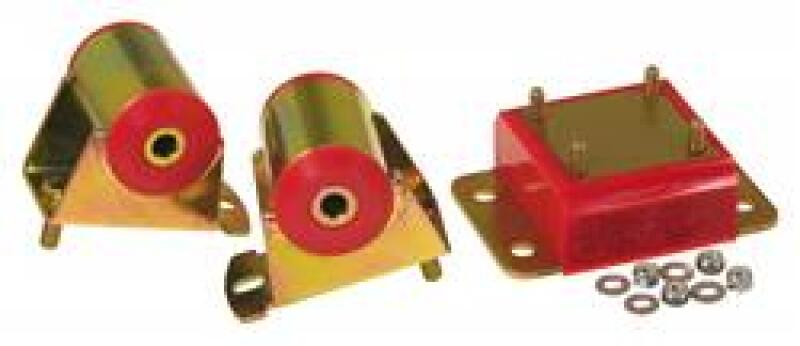 Jeep TJ Drivetrain Mounts - Prothane - COMP DRIVETRN KIT - Red - `97-`02