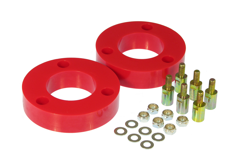 Nissan Titan Suspension Lift Kit - Front - Prothane - 2in Lift Spacer - Red - `04-`08
