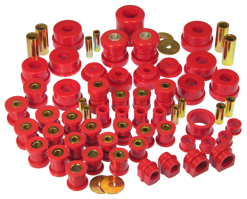 Nissan G35 Bushings - Full Vehicle Kit - Prothane - Total Kit - Red - `03-`07
