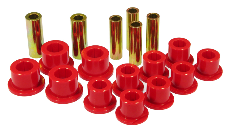 Ford F250 SD Leaf Spring Bushing - Rear - Prothane - Red - `99-`04