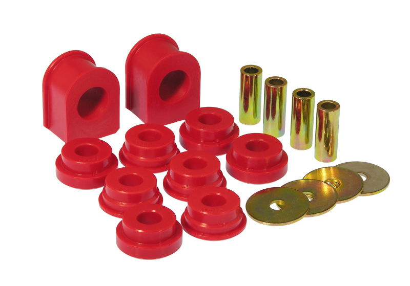 Ford F250 Sway Bar Bushings - Front - Prothane - Red - `99-`04