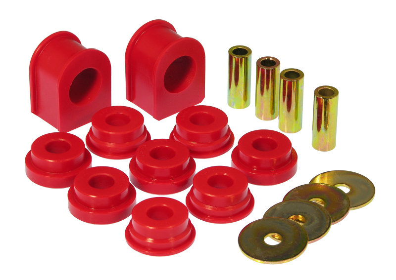 Ford F250 SD Sway Bar Bushings - Front - Prothane - 32mm - Red - `99-`04