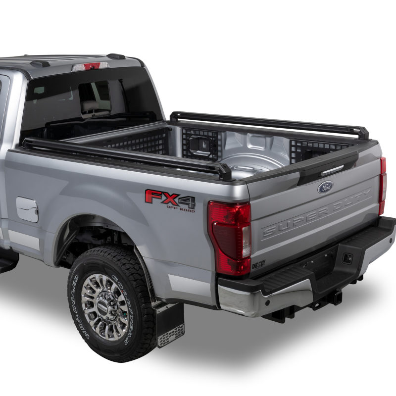 Ford F350 Truck Bed Side Rail - Putco - TEC Rail - Textured Black - `17-`26