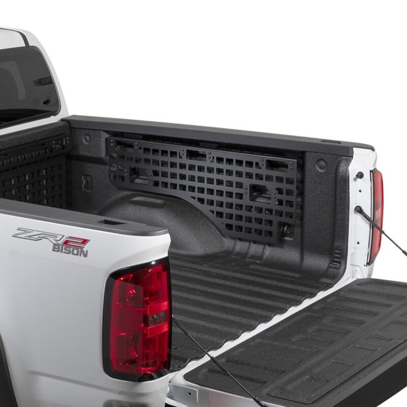 Chevrolet Colorado Molle Panel - Passenger Side - Putco - 5.1ft (Short Box) - Black - `15-`22