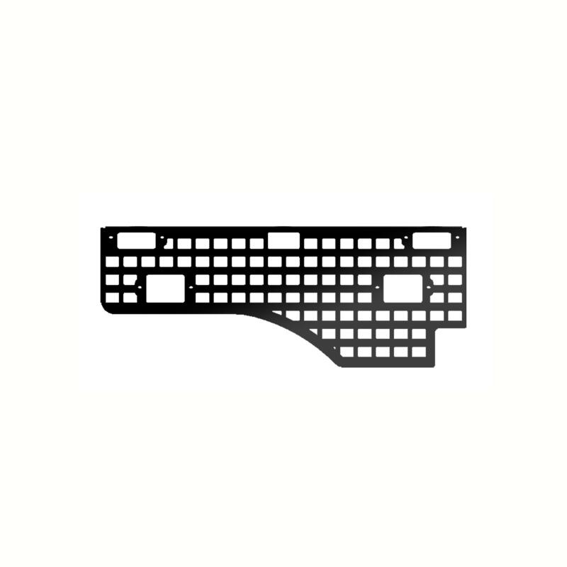 Chevrolet Colorado Molle Panel - Passenger Side - Putco - 5.1ft (Short Box) - Black - `15-`22