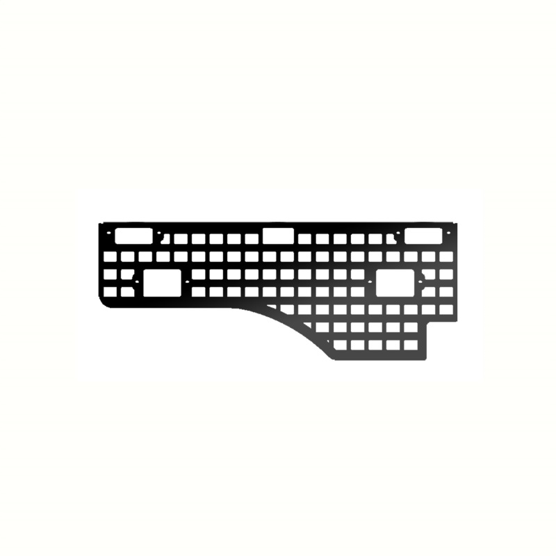 Chevrolet Colorado Molle Panel - Passenger Side - Putco - Black - `15-`23