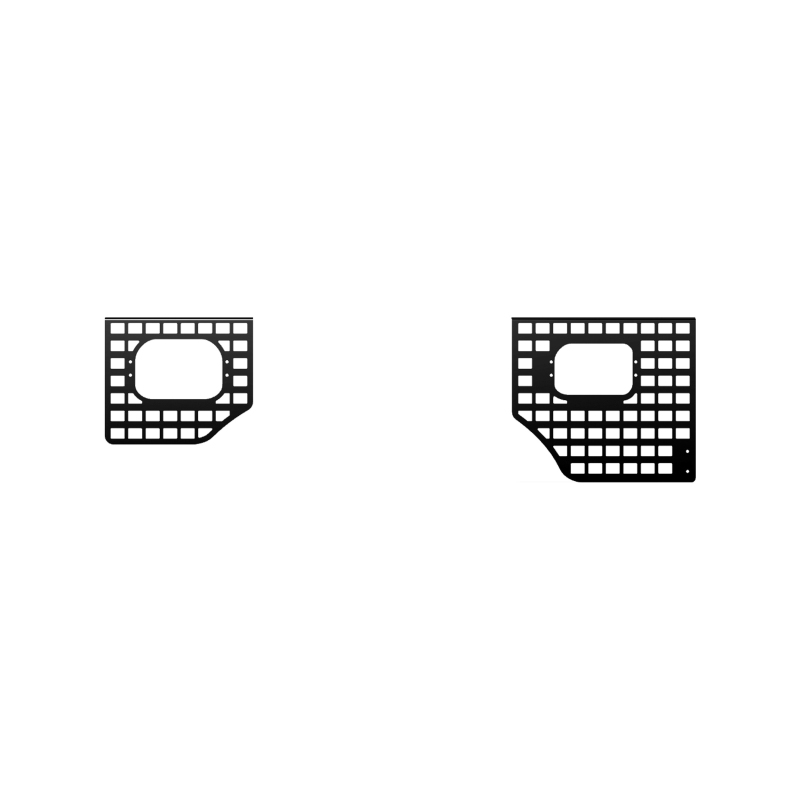 Ford F350 Molle Panel - Driver Side - Putco - Mini-Textured Powder Coat - Black - `23-`26