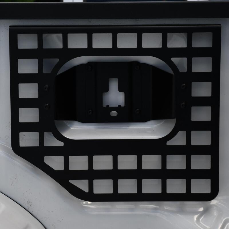 Ford F350 Molle Panel - Driver Side - Putco - Mini-Textured Powder Coat - Black - `23-`26