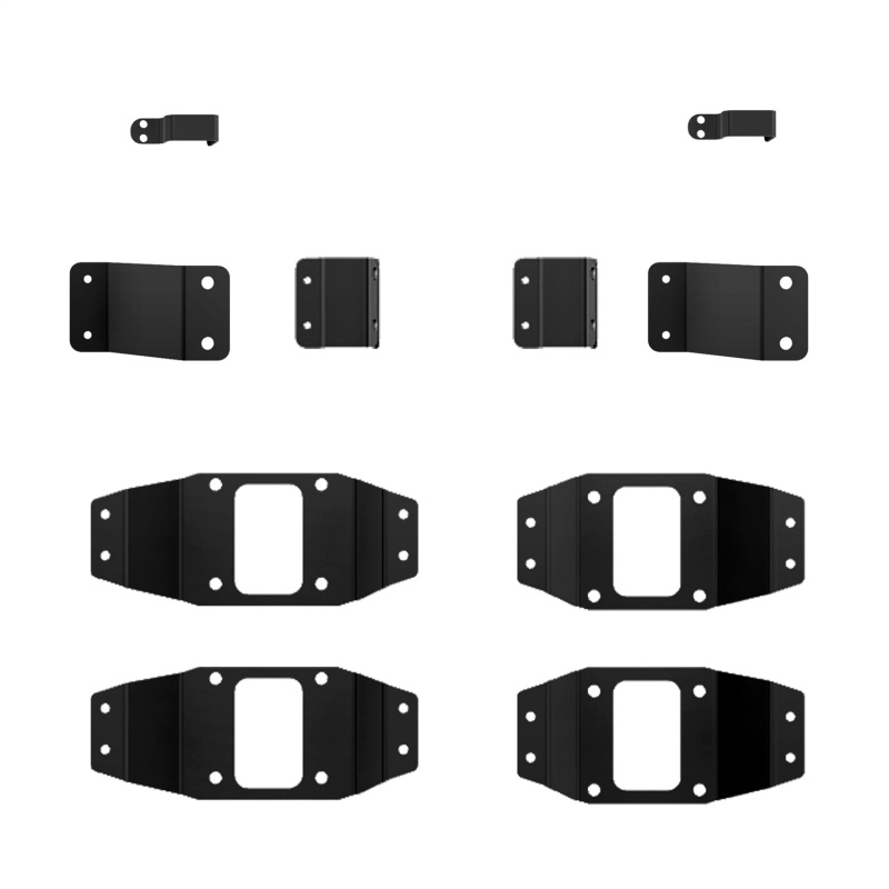 Ford F350 Molle Panel - Passenger Side - Putco - Mini-textured black - `17-`26