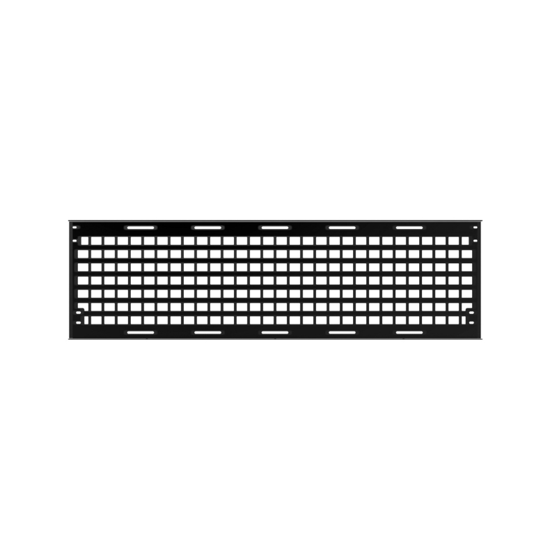 Dodge Ram 1500 Molle Panel - Front - Putco - Aluminum, Powder-Coated - Black - `19-`26