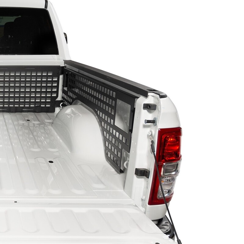 Dodge Ram HD Molle Panels - Passenger Side - Putco - 8ft (Long Box) Molle Passenger Side Panel - Black - `19-`26