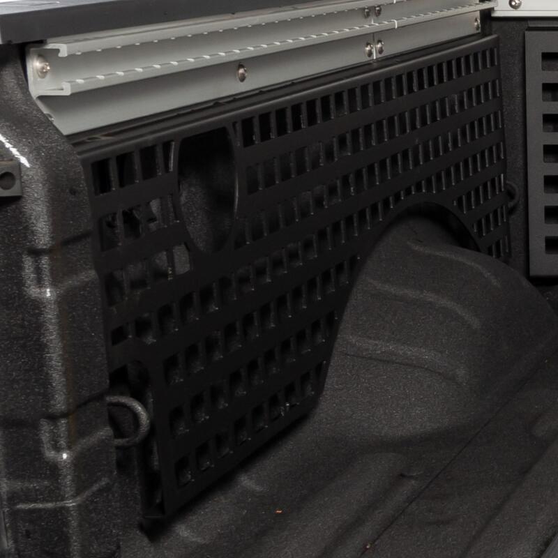 Nissan Titan Molle Panel - Driver Side - Putco - 5.7ft Short Box - Black - `16-`21