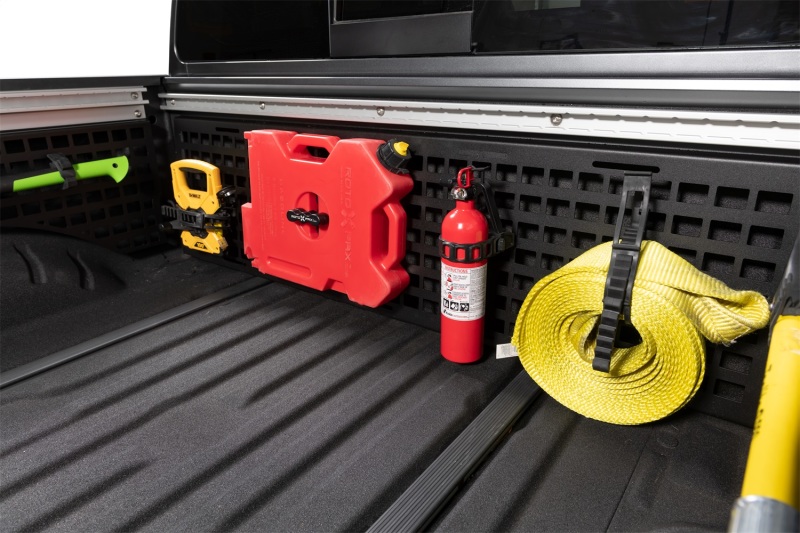 Nissan Titan XD Molle Panels - Passenger Side - Putco - Truck Bed Storage System - Black - `16-`24