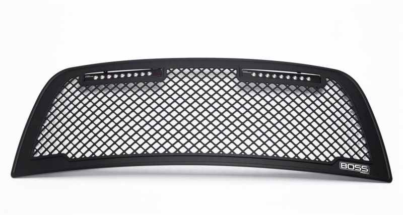 Dodge Ram 2500 Grille - Putco - Lighted Boss w/ 10in Luminix Light Bars - Black - `13-`19