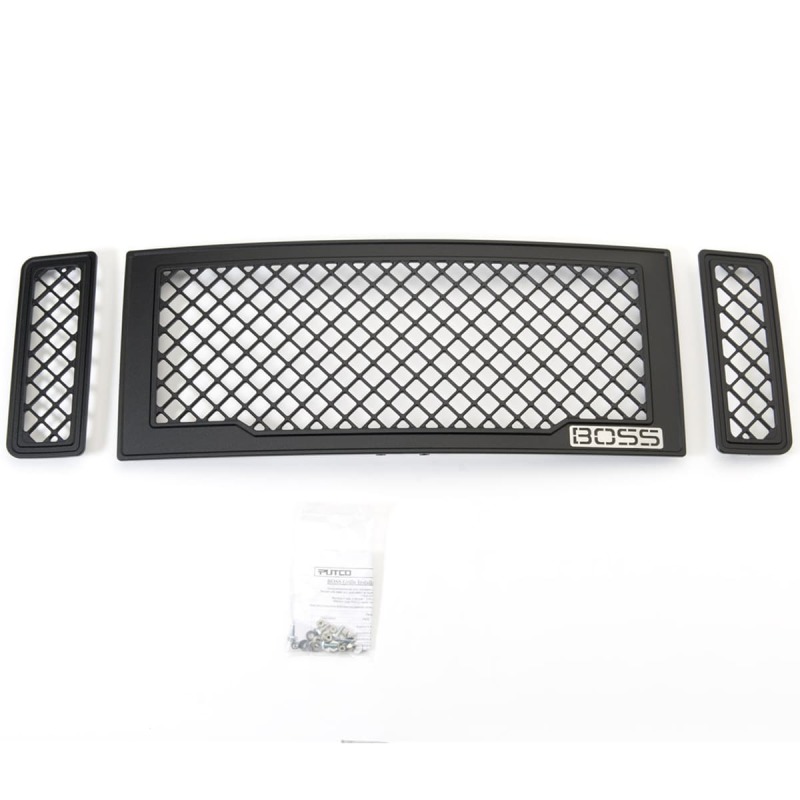 Ford F250 Super Duty Grille - Putco - Boss Grille - Black - `08-`10