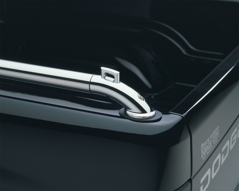 GMC Sierra 1500 Truck Bed Side Rail - Putco - Pop Up Lockers - Chrome - `04-`07