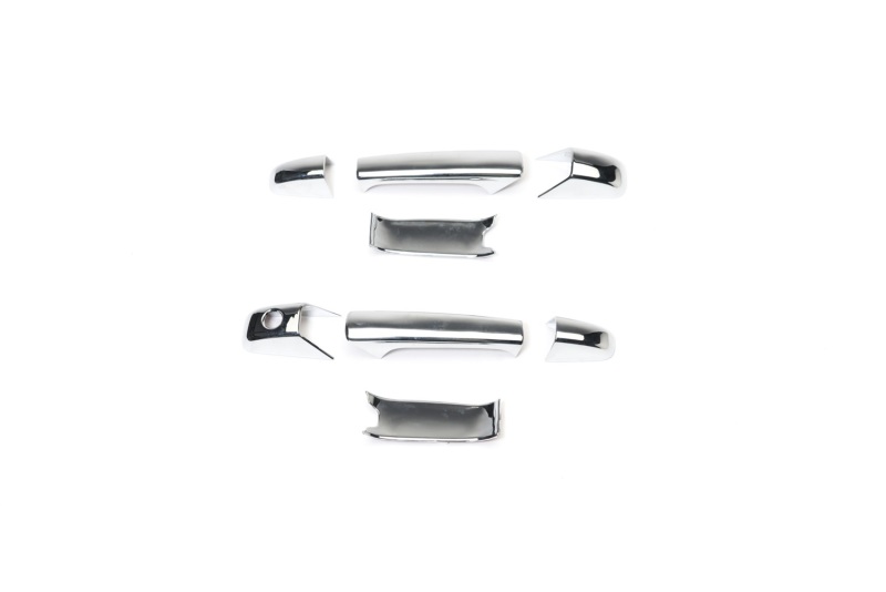 Chevrolet Silverado HD Door Handle Covers - Front - Putco - Deluxe - Chrome - 2014