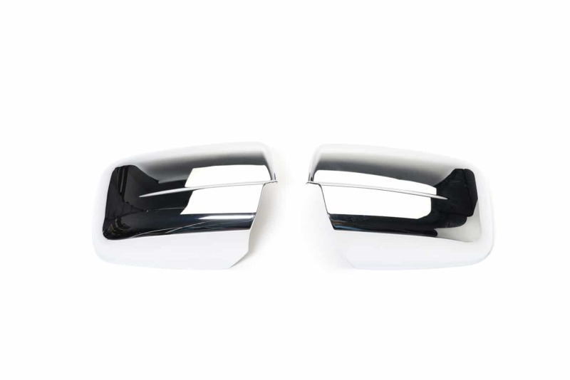 Dodge Ram 1500 Mirror Covers - Putco - Standard Mirror w/o Turn Signal - Chrome - `09-`12