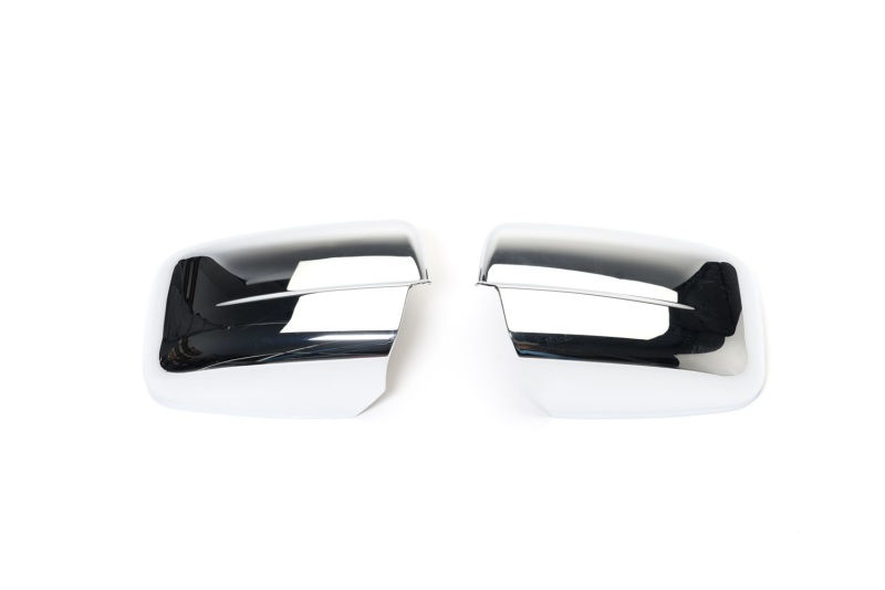 Dodge Ram 1500 Mirror Covers - Putco - Standard Mirror w/o Turn Signal - Chrome - `09-`12