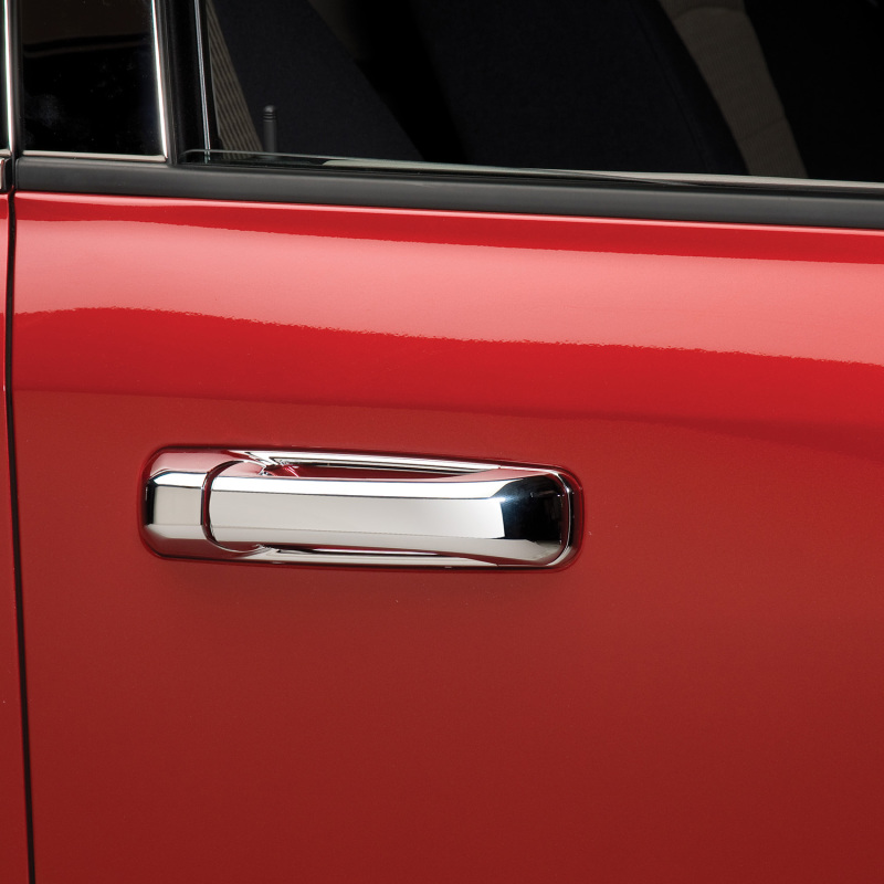 Ram 2500 Door Handle Covers - Front - Putco - Without Passenger Keyhole - Chrome - `10-`19