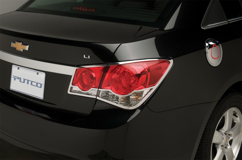Chevrolet Cruze Tail Light Covers - Putco - Chrome - `11-`13