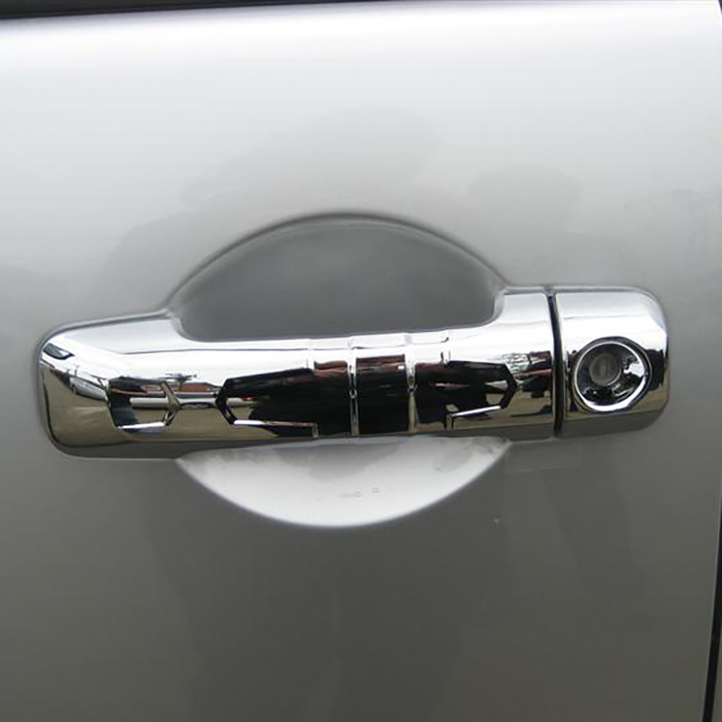 Toyota FJ Cruiser Door Handle Covers - Front - Putco - Chrome - `07-`14