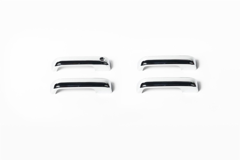 Ford F250 Door Handle Covers - Front + Rear - Putco - Chrome - `15-`22