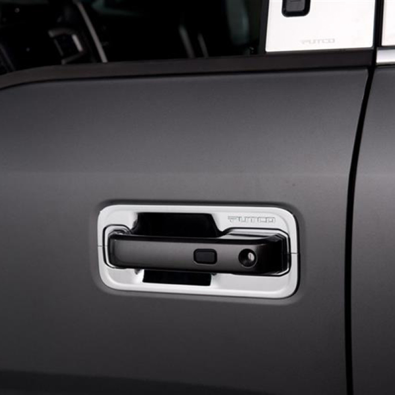 Ford F250 Door Handle Covers - Putco - ABS Chrome - Chrome - `17-`22