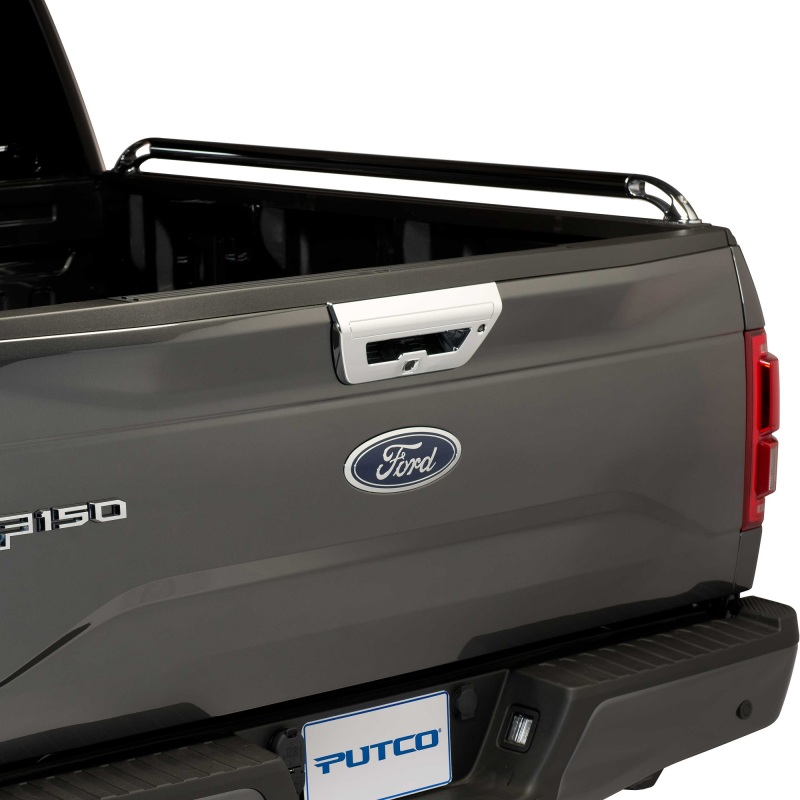 Ford F-150 Tailgate Handle Covers - Putco - Camera & LED Opening - Chrome - `18-`20