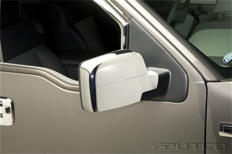Ford F-150 Mirror Covers - Putco - Chrome - `04-`08