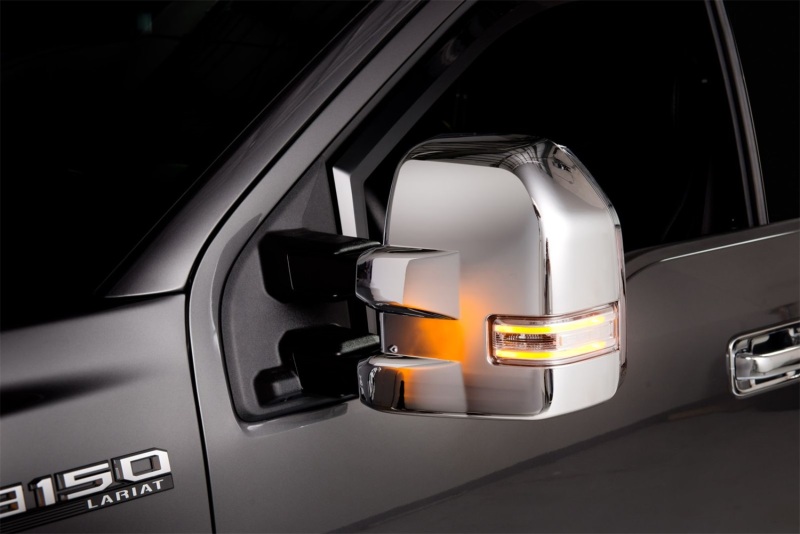 Ford F-150 Mirror Covers - Putco - Chrome - `15-`17