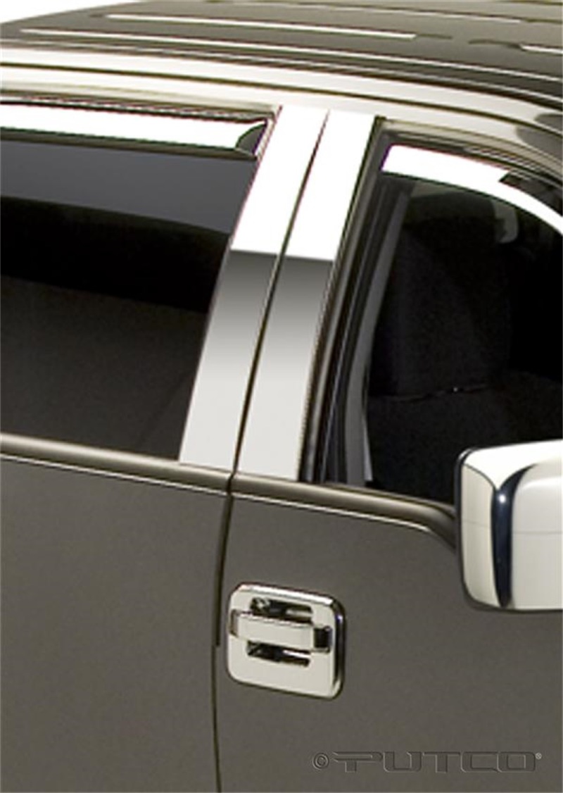 Lincoln Mark LT Pillar Posts - Putco - Stainless Steel - `04-`14