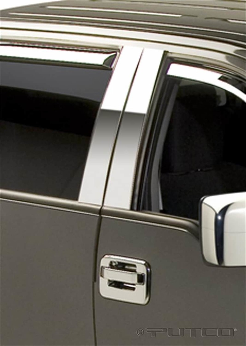 Lincoln Mark LT Pillar Posts - Putco - Stainless Steel - `04-`14