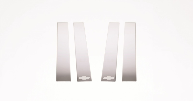 Chevrolet Silverado HD Steel Pillar Posts - Putco - Stainless Steel - 2014