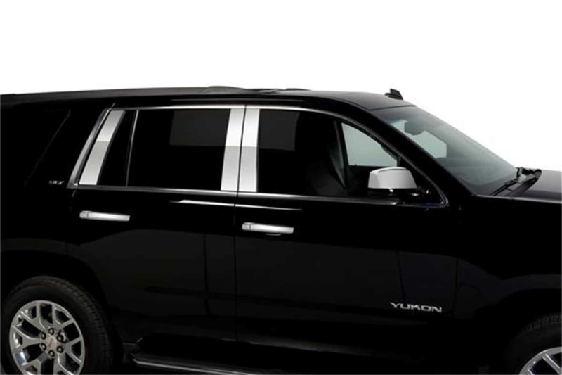 GMC Yukon Steel Pillar Posts - Putco - Classic - Mirror Polished - `15-`20