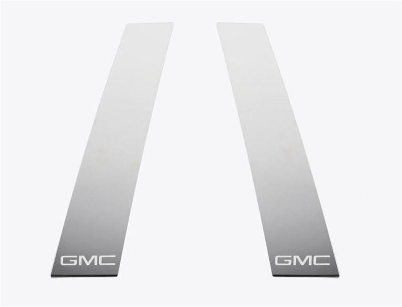 GMC Yukon Steel Pillar Posts - Rear - Putco - Stainless Steel - `15-`20