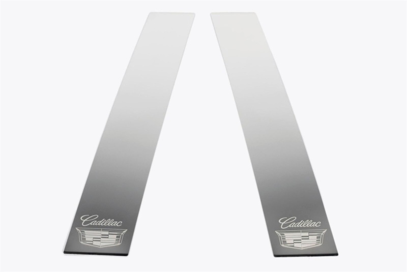 Cadillac Escalade Steel Pillar Posts - Rear - Putco - Stainless Steel - `15-`20