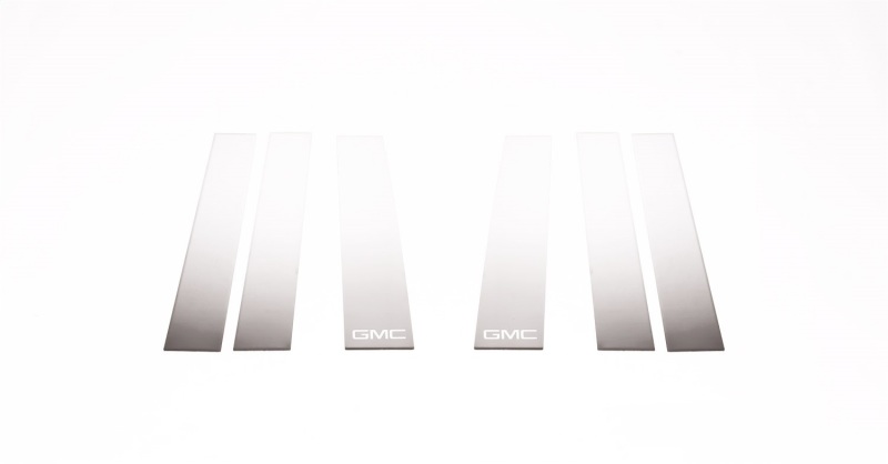 GMC Yukon XL Pillar Post Trim - Putco - Classic - Stainless Steel - `15-`20