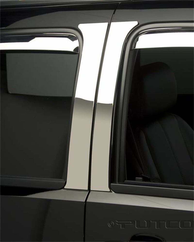Dodge Durango Pillar Post Trim - Putco - Stainless Steel Classic - `11-`14