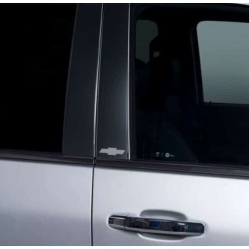 Chevrolet Silverado Pillar Posts - Putco - Black Platinum - `14-`19