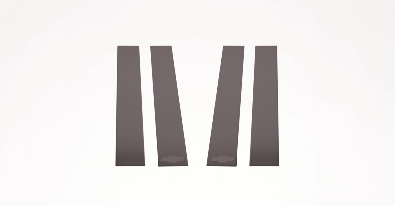 Chevrolet Silverado Pillar Posts - Putco - Black Platinum - `14-`19