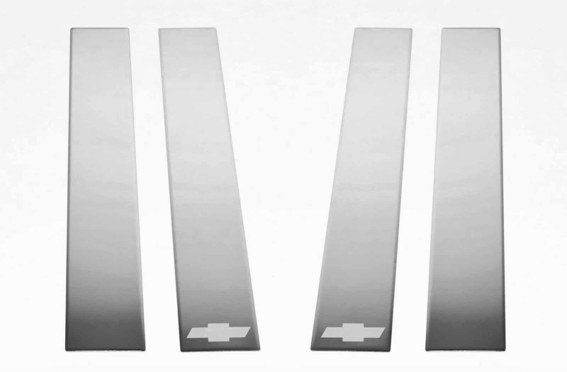 Chevrolet Suburban Pillar Post Trim - Putco - Stainless Steel - `19-`26