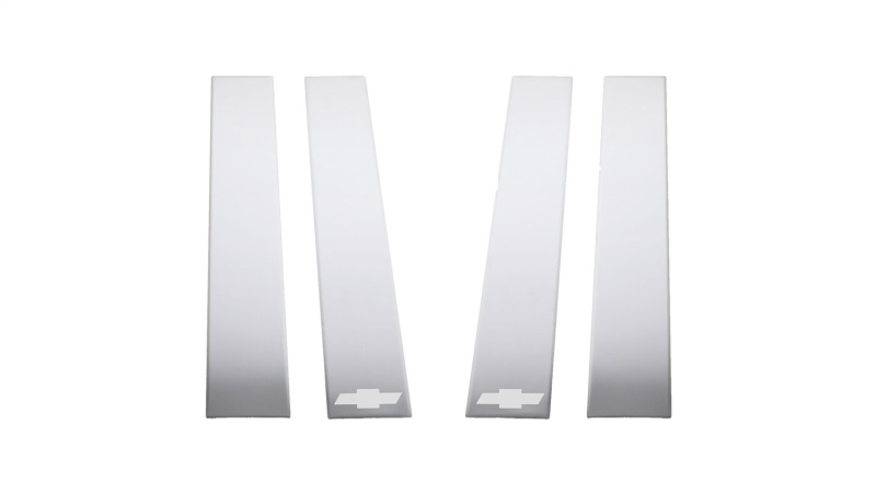 Chevrolet Silverado 2500 Steel Pillar Posts - Putco - Chevy Bow Tie Etching - `20-`26