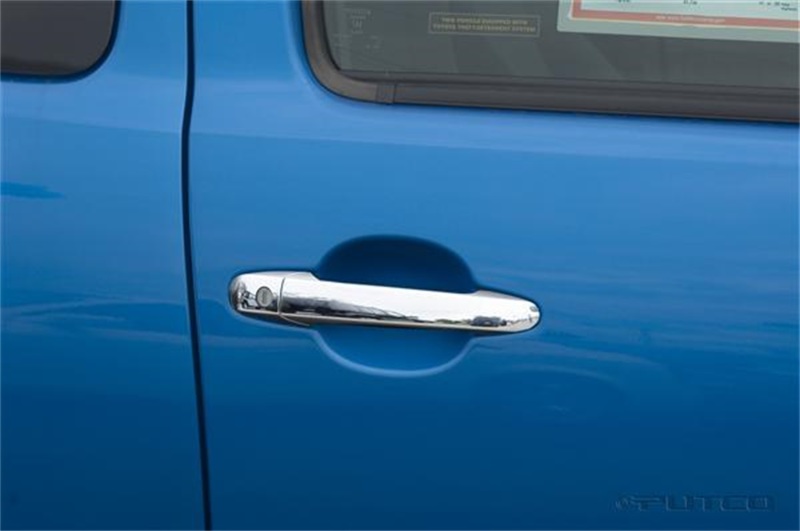 Toyota Tacoma Door Handle Covers - Front + Rear - Putco - Chrome - `03-`09